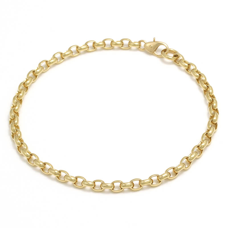 FORZA STYLE紹介商品、LEON11月号掲載 Smooth Chain Bracelet - K18Yellow  Gold（スムースチェーンブレスレット - K18イエローゴールド）　SYMPATHY OF SOUL（シンパシーオブソウル）