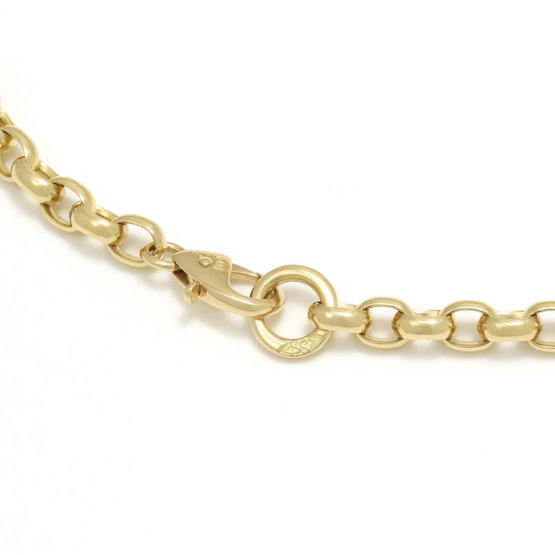 Smooth Chain Bracelet - K18Yellow Gold