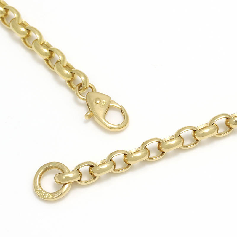 Smooth Chain Bracelet - K18Yellow Gold