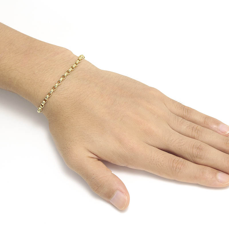 Smooth Chain Bracelet - K18Yellow Gold