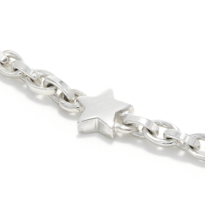 One Star Chain Bracelet - Silver