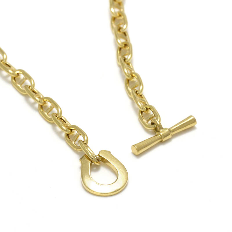 Classic Chain Bracelet - Anchor - K18Yellow Gold
