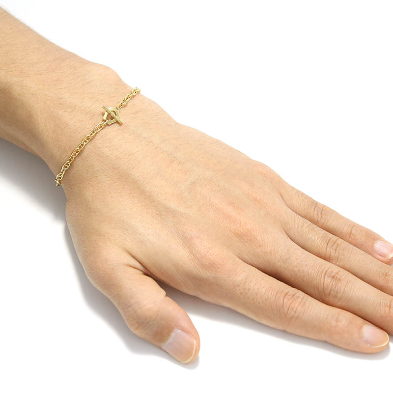 Classic Chain Bracelet - Anchor - K18Yellow Gold