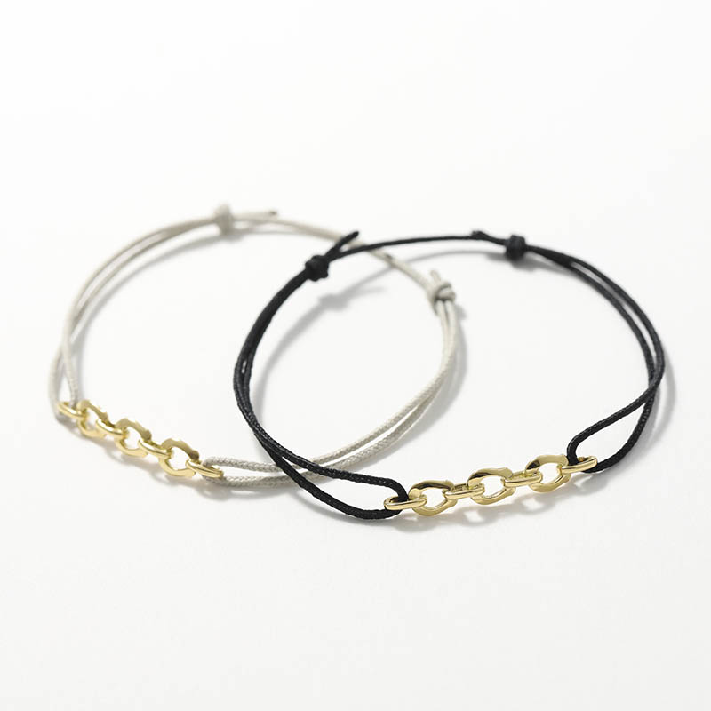 Trinity Horseshoe Cord Bracelet