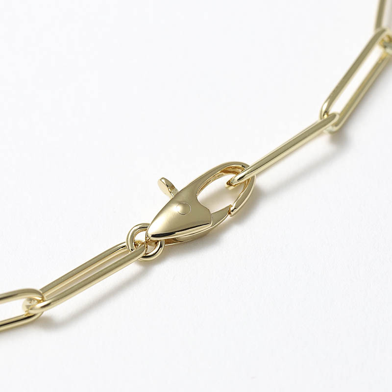 Horseshoe “S” Chain Bracelet - K18Yellow Gold