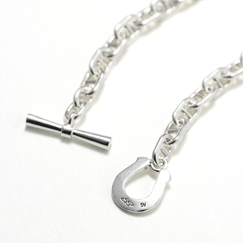 Classic Chain Bracelet - Anchor - Silver