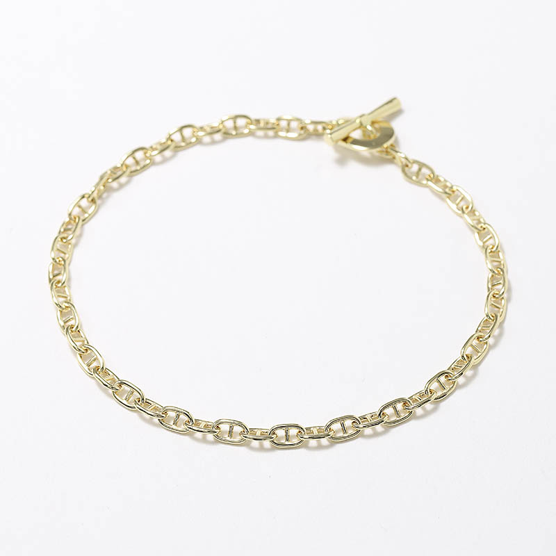 Classic Chain Bracelet - Anchor - K18Yellow Gold