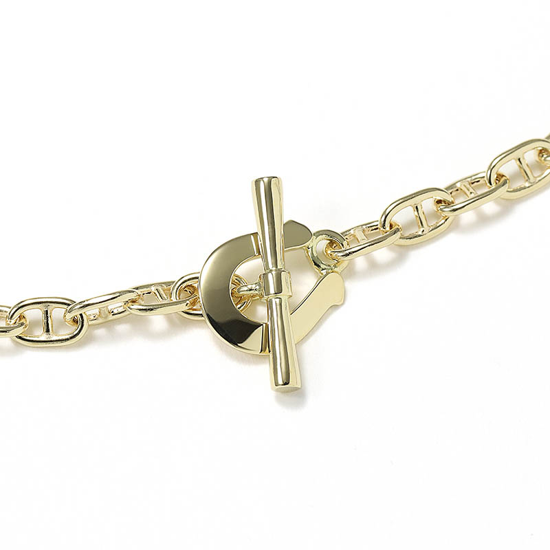 Classic Chain Bracelet - Anchor - K18Yellow Gold