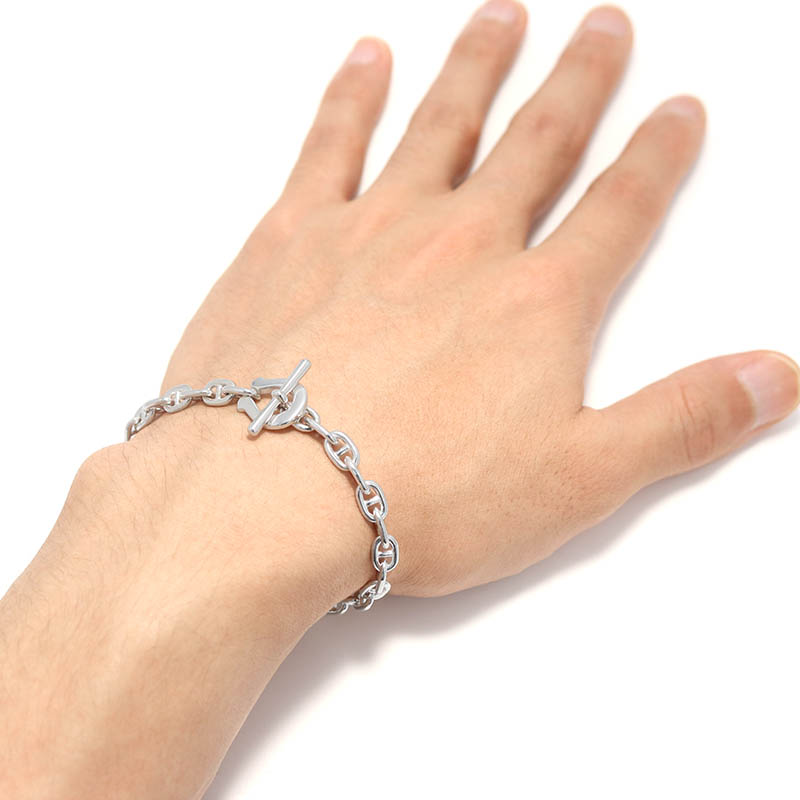 Medium Horseshoe Toggle Bracelet - Anchor