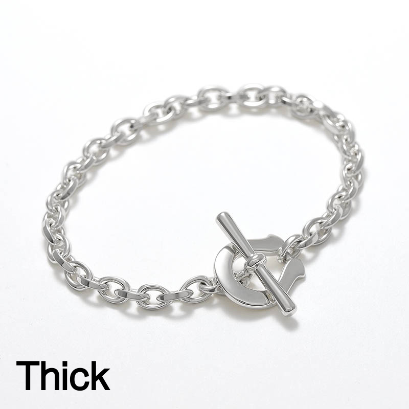 Thick Horseshoe Toggle Bracelet - Surface