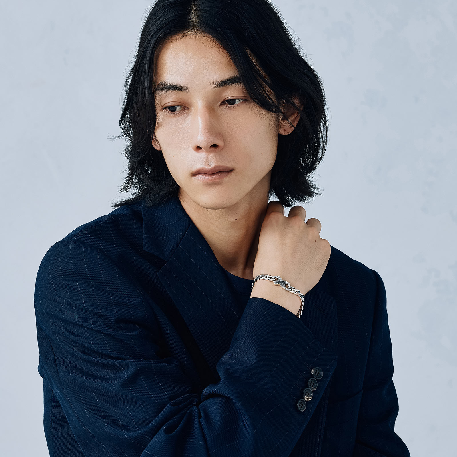 フェザーエックスブレスレット