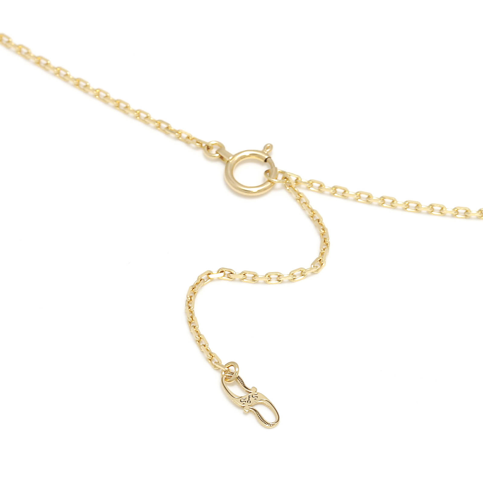 K18Gold 0.42 Square Chain