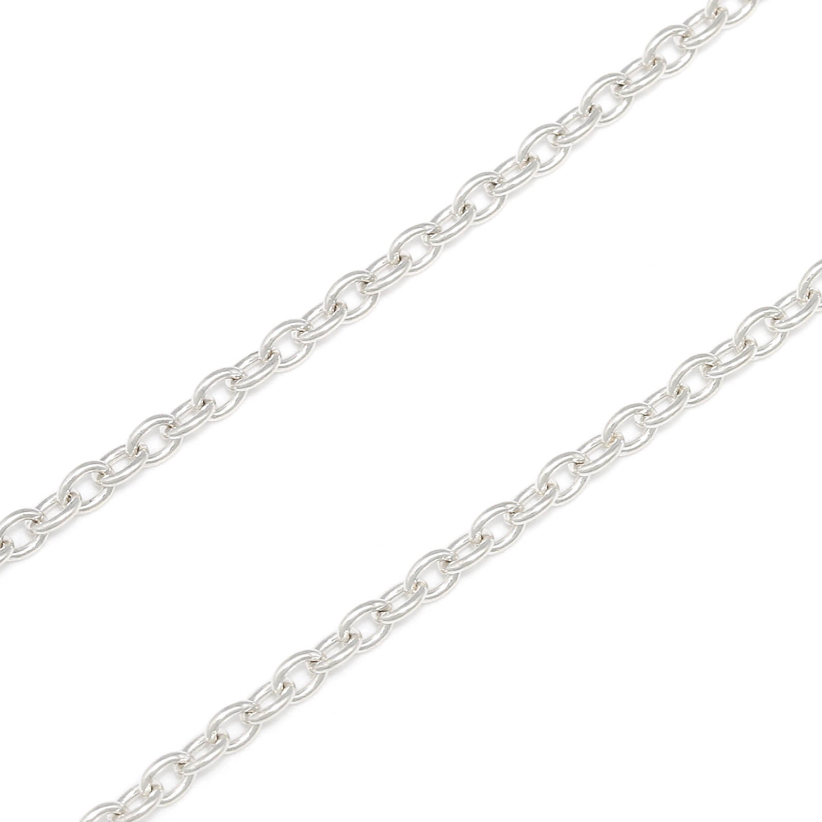 Silver Azuki Chain 2.2mm