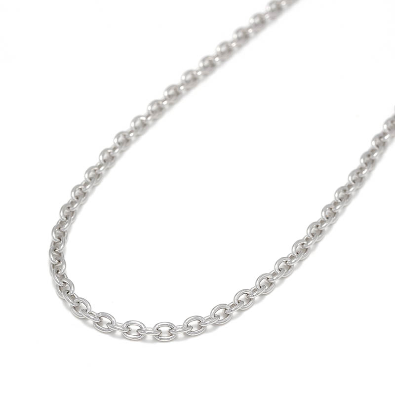 Silver Azuki Chain 2.7mm - Shiny