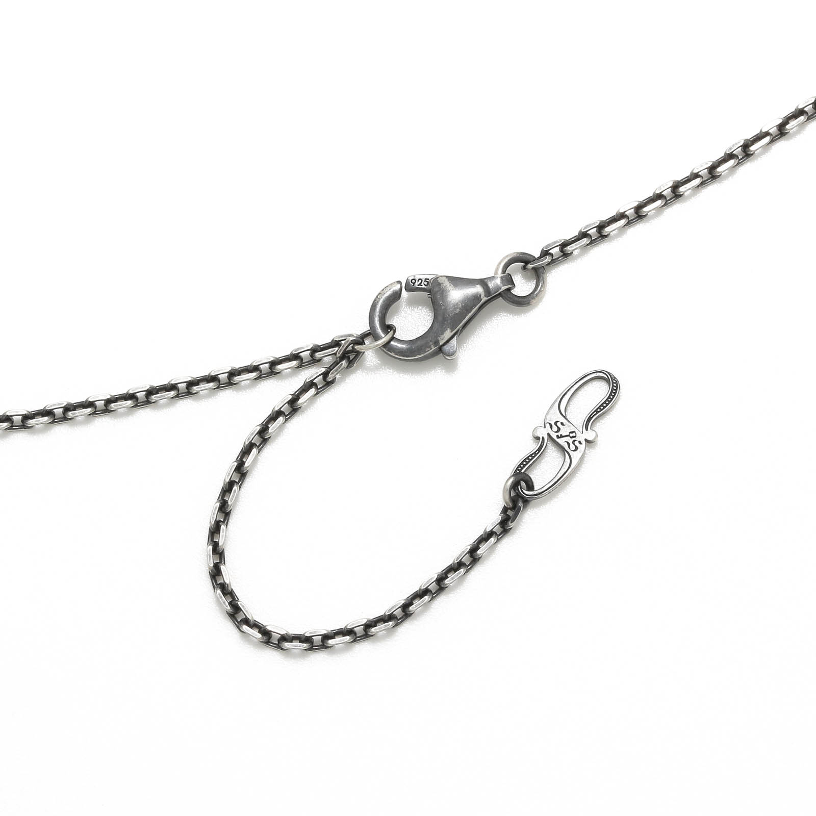 Silver Square Cable Chain 1.6mm