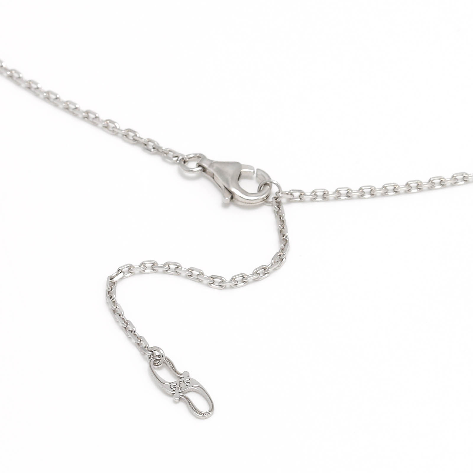 Silver Square Cable Chain 1.6mm