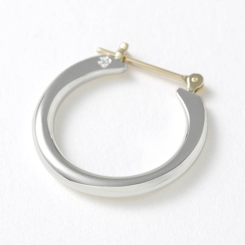 Plain Hoop Pierce - Silver