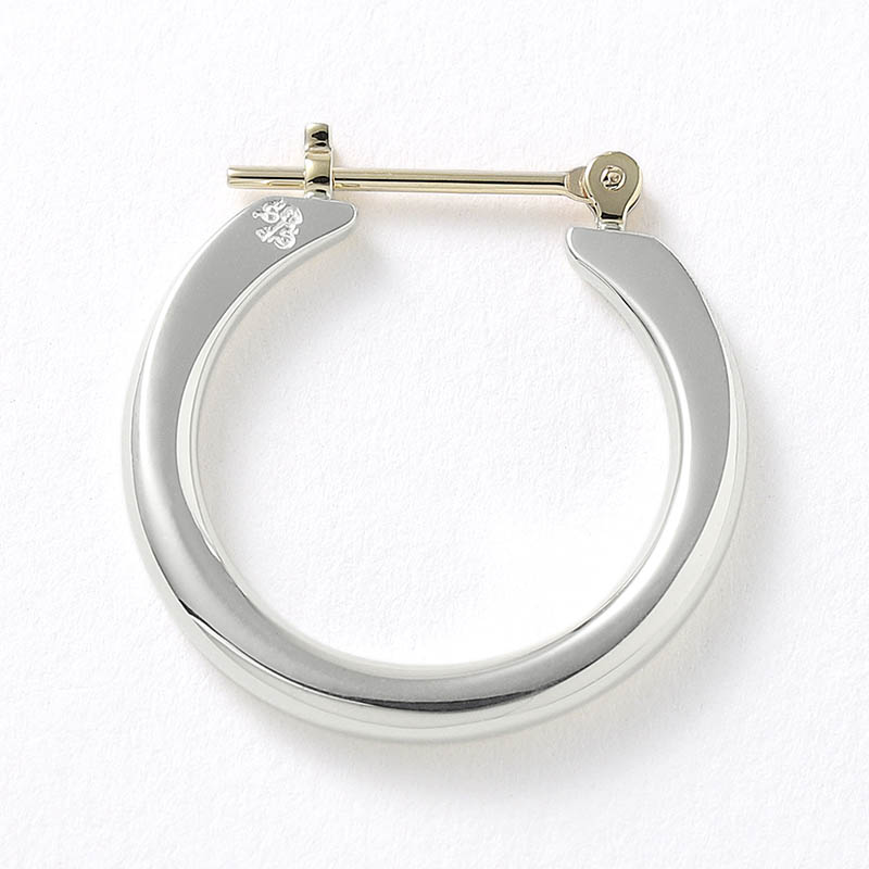 Plain Hoop Pierce - Silver