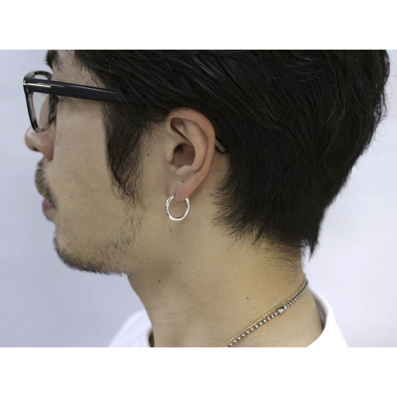 Plain Hoop Pierce - Silver