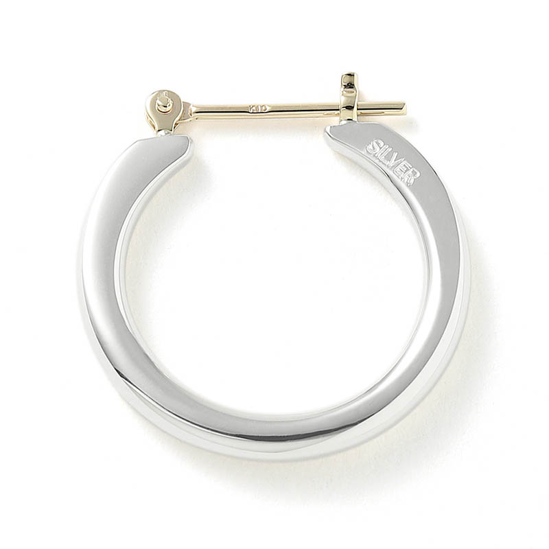 Plain Hoop Pierce - Silver