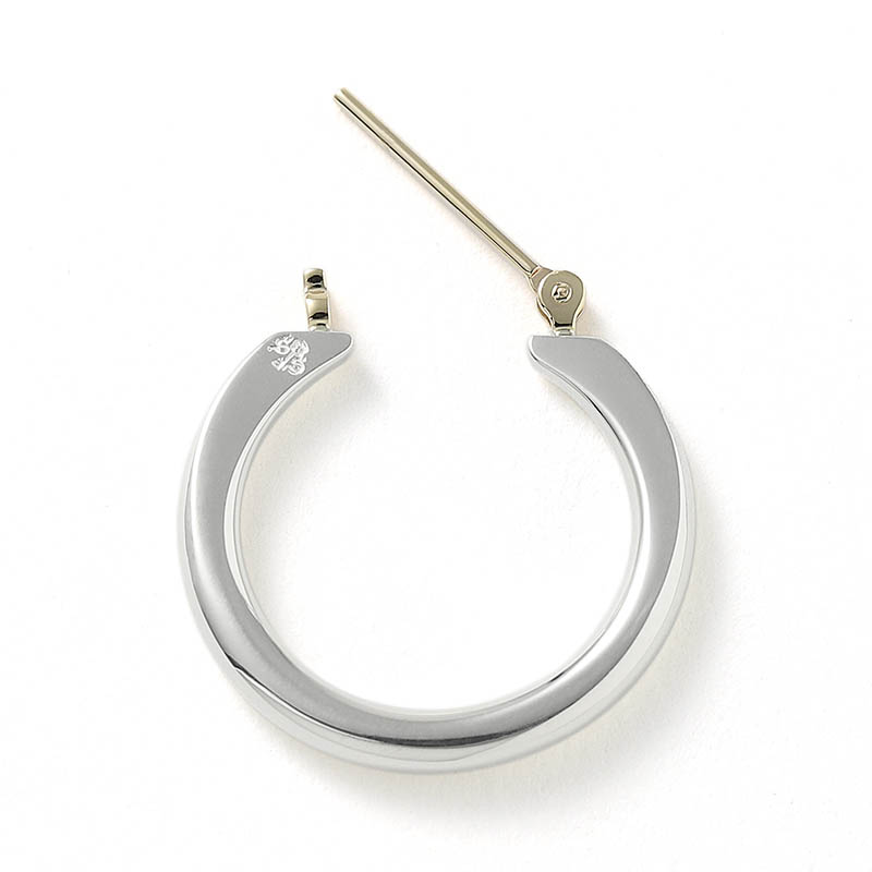 Plain Hoop Pierce - Silver