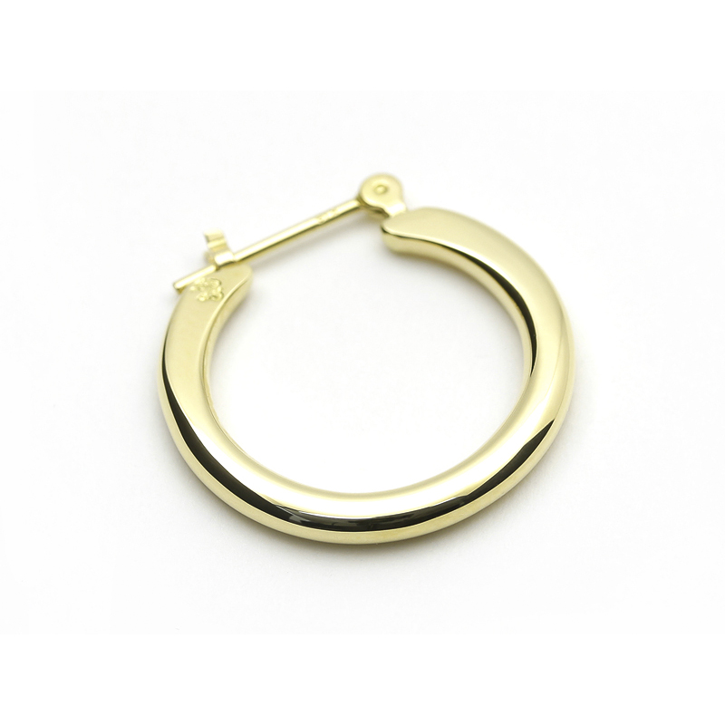 Plain Hoop Pierce - K18Yellow Gold