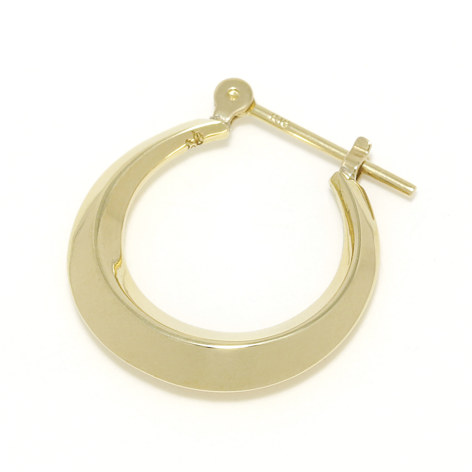 Moon Hoop Pierce - K18Yellow Gold