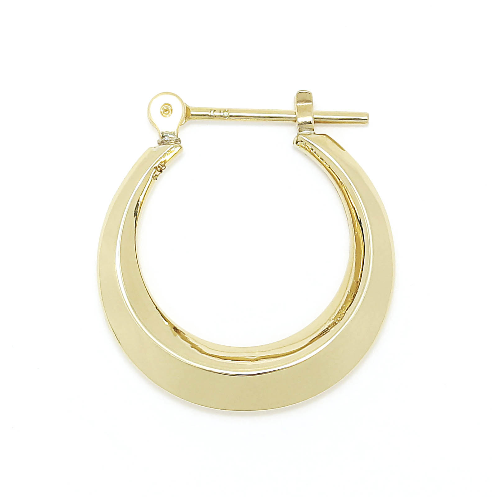 Moon Hoop Pierce - K18Yellow Gold