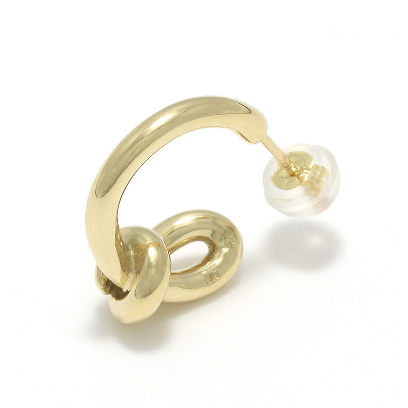 Knot Pierce - K18Yellow Gold