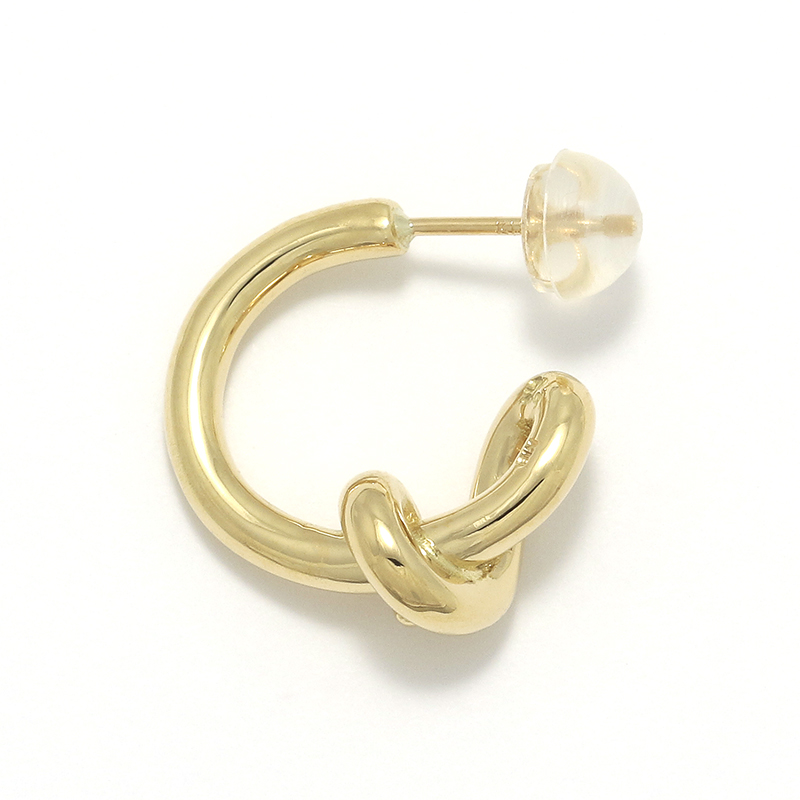 Knot Pierce - K18Yellow Gold