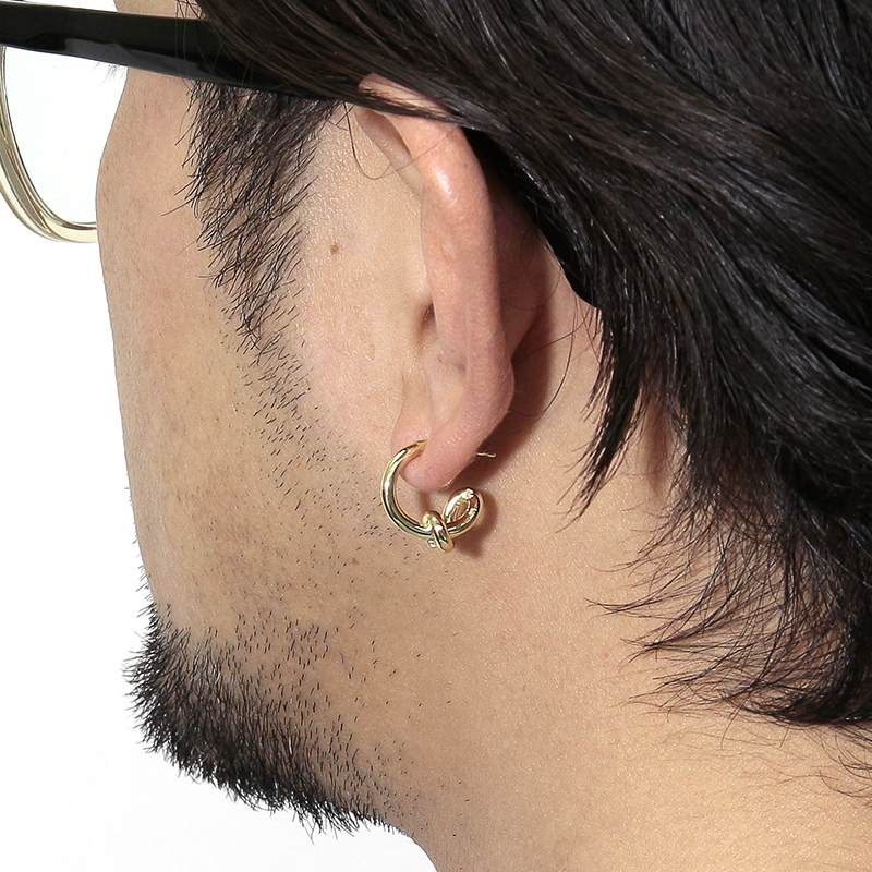 Knot Pierce - K18Yellow Gold