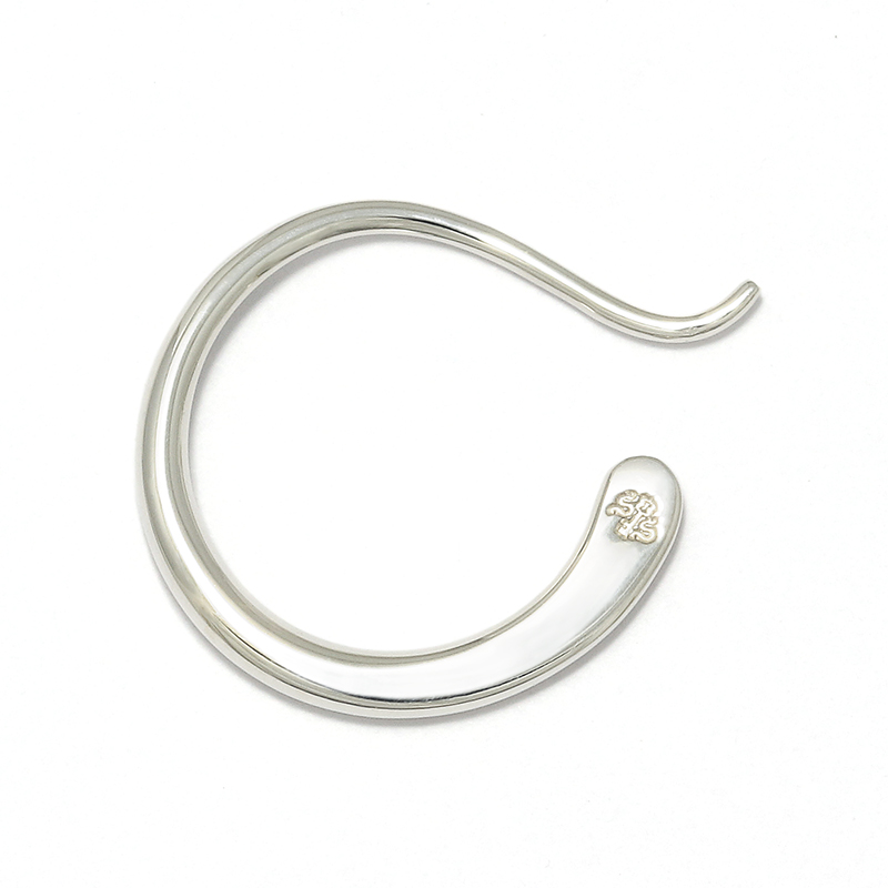 Gradation Hook Pierce - Silver