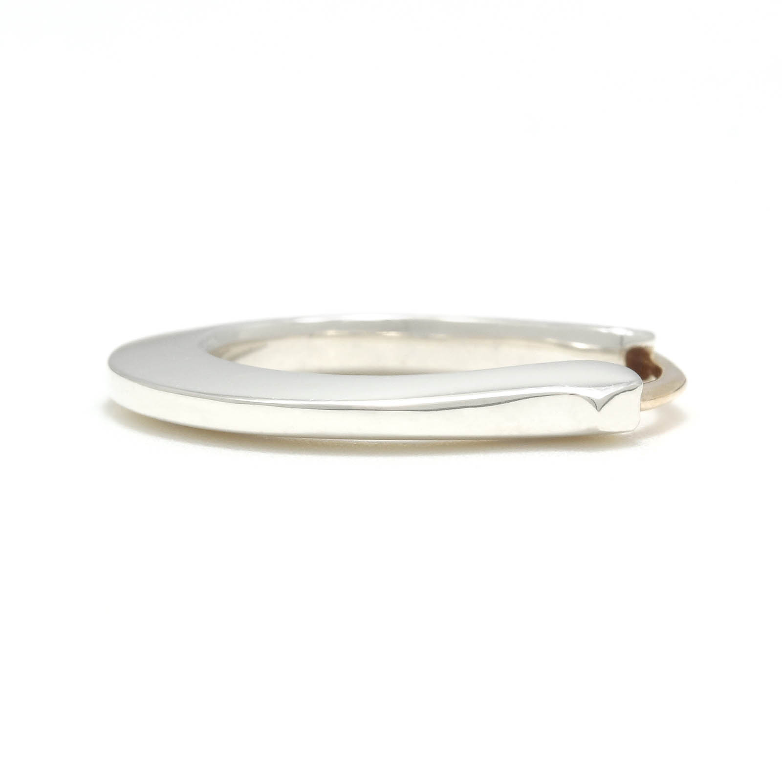 Horseshoe Hoop Pierce - Silver