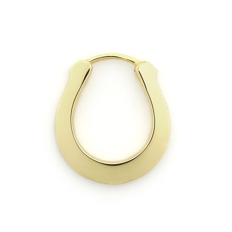 Horseshoe Hoop Pierce - K18Yellow Gold