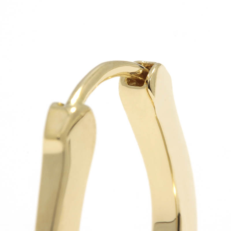 Horseshoe Hoop Pierce - K18Yellow Gold