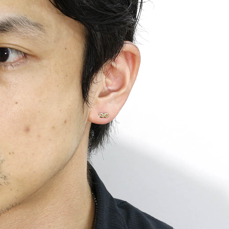 Infinity Pierce - K18Yellow Gold