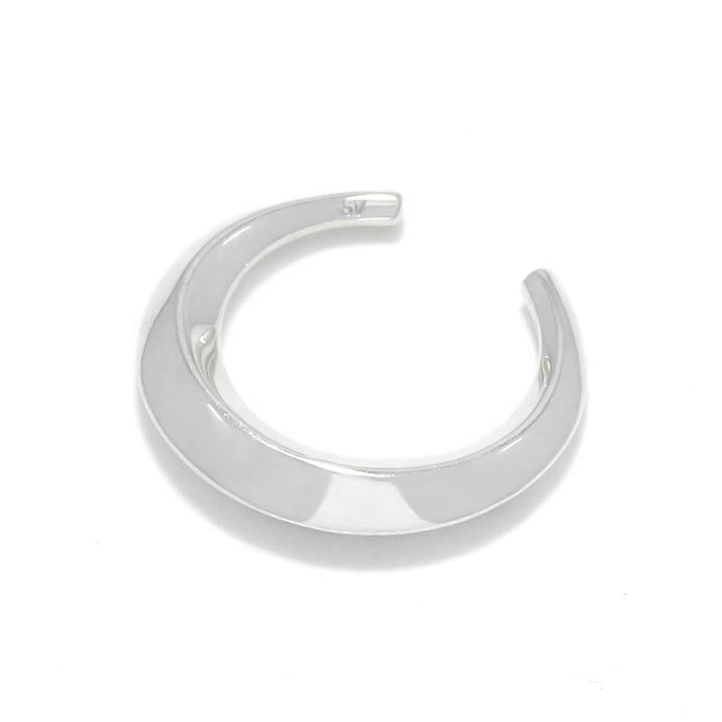 Moon Ear Cuff - Silver