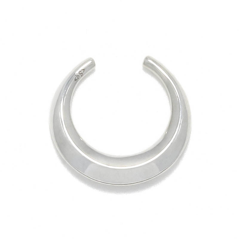 Moon Ear Cuff - Silver