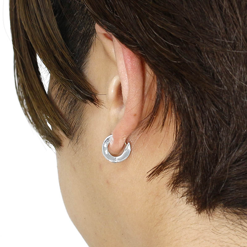 Valley Hoop Pierce - Silver