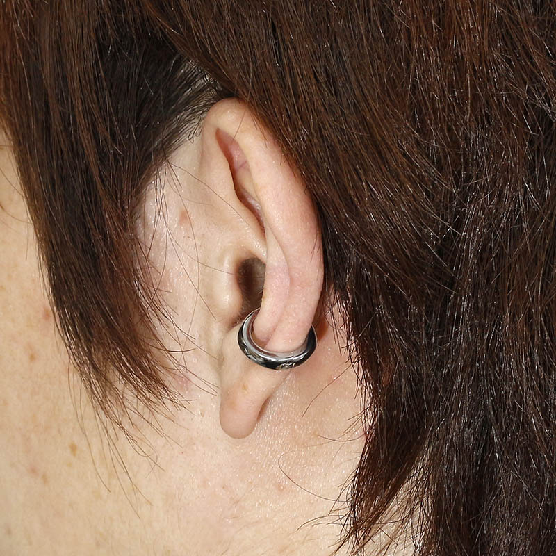 Expression Ear Cuff - Silver