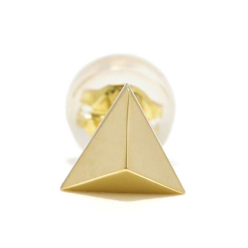 TRIANGLE PIERCE - K18Yellow Gold