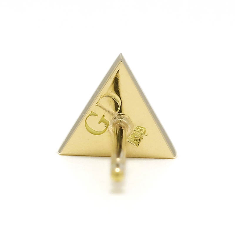 TRIANGLE PIERCE - K18Yellow Gold