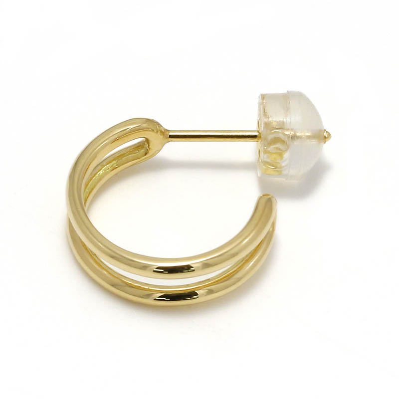 BANANA HOOP PIERCE - K18Yellow Gold