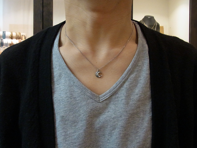 Moon Necklace - Silver（ムーンネックレス - シルバー） IDEALISM SOUND（イディアリズムサウンド）