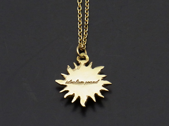 Sun Necklace - K10Yellow Gold（サンネックレス - K10イエローゴールド）　IDEALISM  SOUND（イディアリズムサウンド）