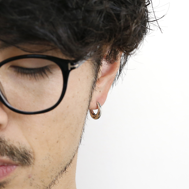 Chubby Hoop Pierced Earring Large