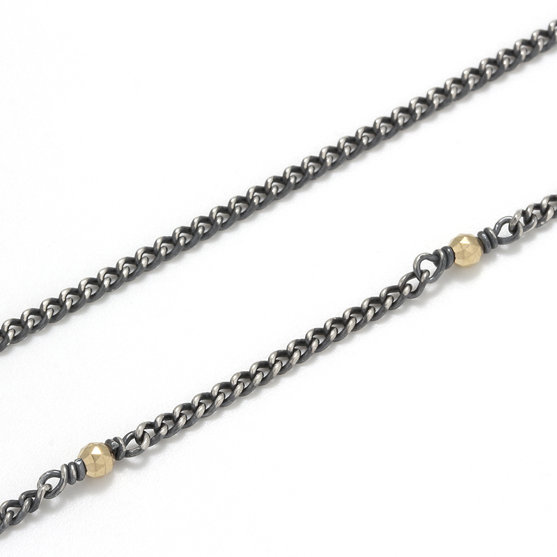 KIHEI CHAIN with 10KYG Beads