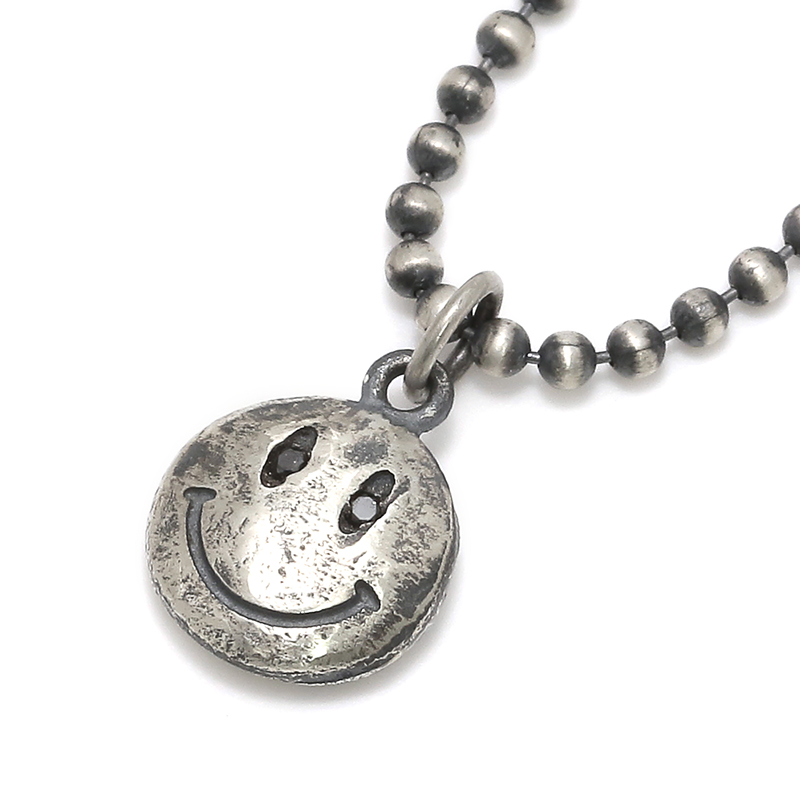 【受注販売商品 納期:約1ヶ月半】Smile Necklace - Silver(スマイルネックレス - シルバー) IDEALISM SOUND(イディアリズムサウンド)