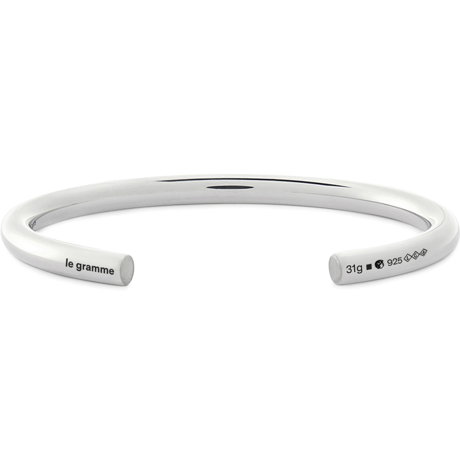 31g polished bangle bracelet