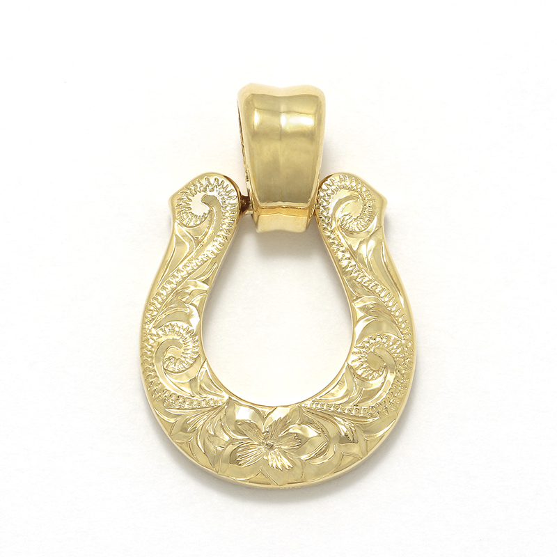 Collaboration XL Horseshoe Pendant - K18Yellow Gold